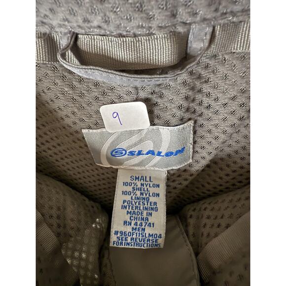 Slalom Snow Pants Mens Small Gray Insulated Nylon Cargo Ski Snowboard Winter - Picture 5 of 5